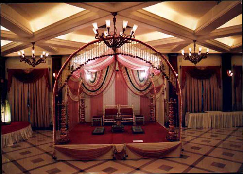 MS Pipe Arch for Wedding Stage MS Pipe Arch for Wedding Stage